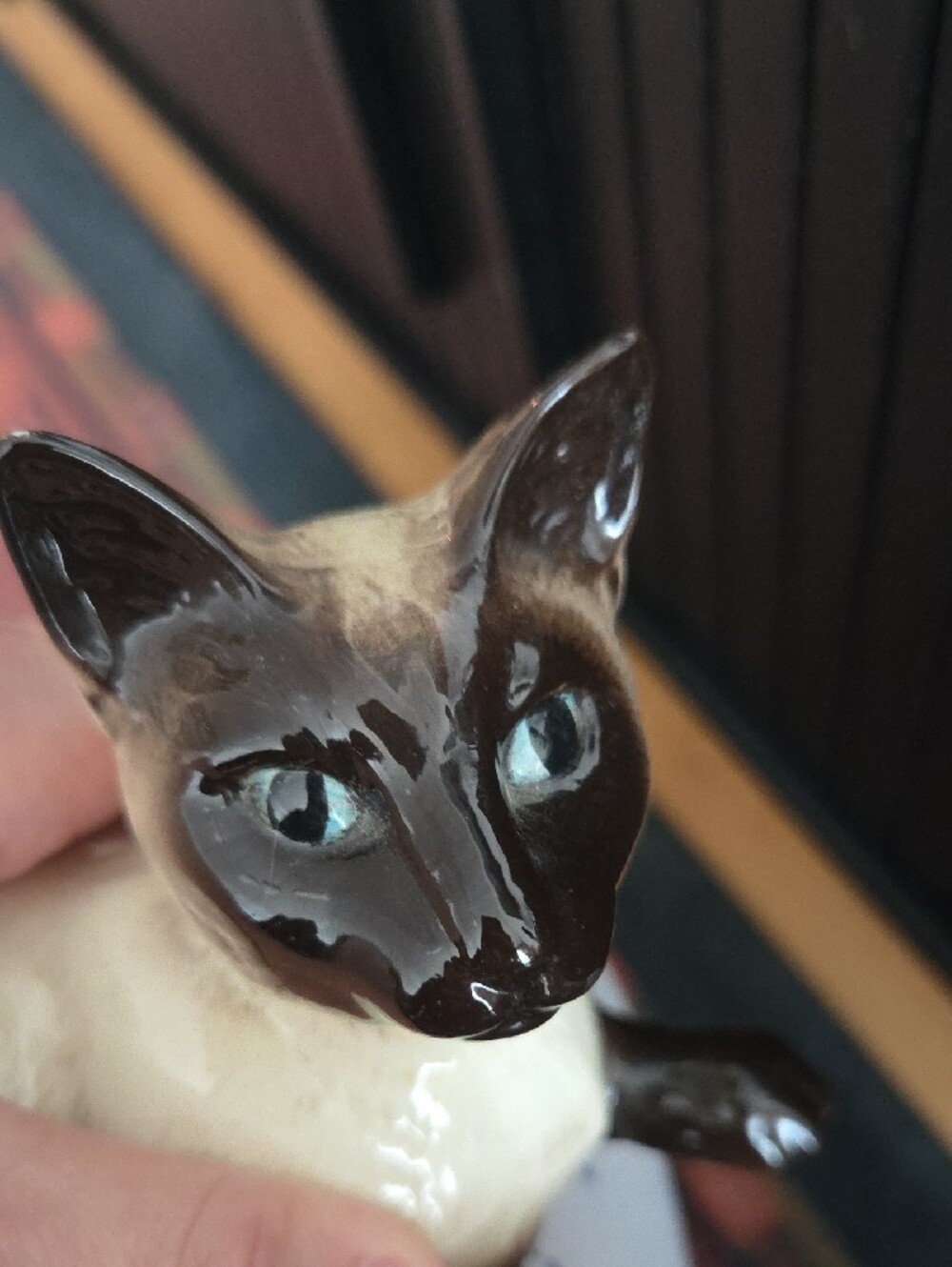 Vintage Beswick England Siamese Cat Figurine - Model 1559 - Picture 5 of 7
